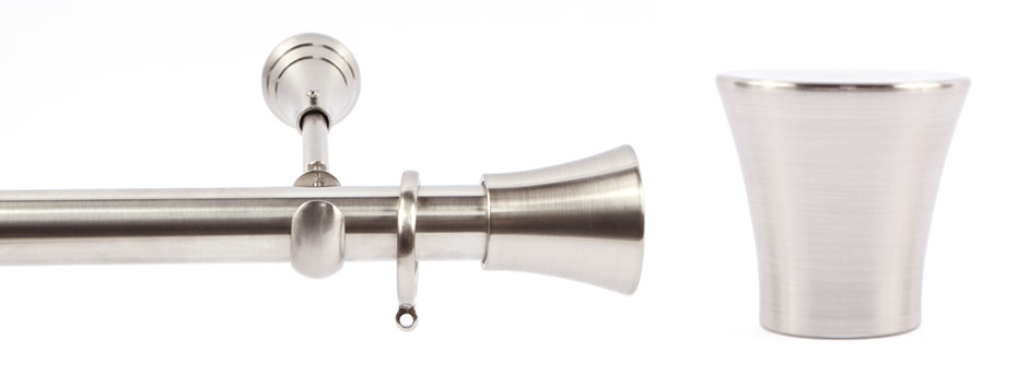 Product Shot - Apollo 291521 Copernicus Round Finial Stainless Steel 2